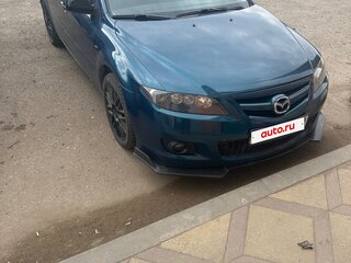 2006 Mazda 6 I (GG) Рестайлинг, синий, 520000 рублей, вид 5