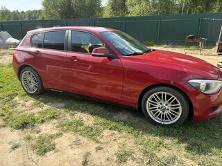2013 BMW 1 серии 116i II (F20/F21), красный, 1050000 рублей, вид 2