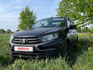 2023 Lada (ВАЗ) Granta I Рестайлинг, чёрный, 700000 рублей, вид 3