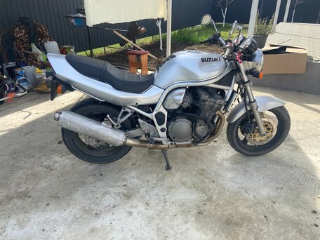 1998 Suzuki Bandit GSF 750, серебристый, 320000 рублей, вид 5