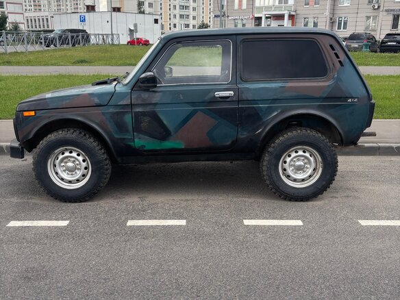 2002 Lada (ВАЗ) 2121 (4x4) I Рестайлинг, зелёный, 360000 рублей - вид 4