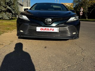 2018 Toyota Camry VIII (XV70), синий, 2385000 рублей, вид 4