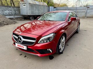 2014 Mercedes-Benz CLS 250 BlueTEC II (C218) Рестайлинг, красный, 3400000 рублей, вид 1