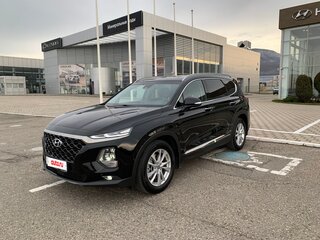 2019 Hyundai Santa Fe IV, чёрный, 3280000 рублей, вид 1