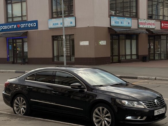 2012 Volkswagen Passat CC I Рестайлинг, чёрный, 1350000 рублей - вид 6