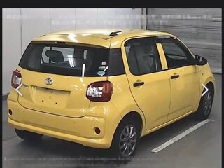 2017 Toyota Passo III, жёлтый, 535000 рублей, вид 3