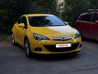 2012 Opel Astra GTC J Рестайлинг, жёлтый, 825000 рублей, вид 1