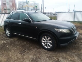 2007 Infiniti FX45 I (S50) Рестайлинг, чёрный, 880000 рублей, вид 2