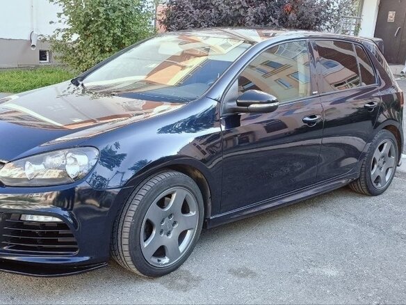 2011 Volkswagen Golf VI, синий, 1190000 рублей