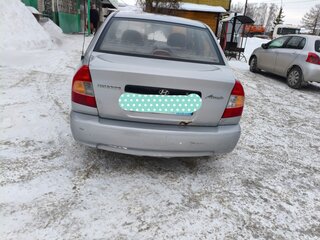 2005 Hyundai Accent ТагАЗ II, серый, 350000 рублей, вид 3