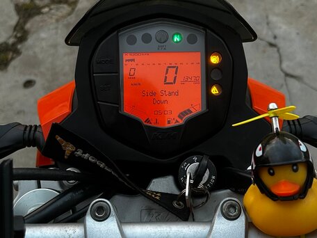 2014 KTM 125 Duke, оранжевый, 235000 рублей, вид 4