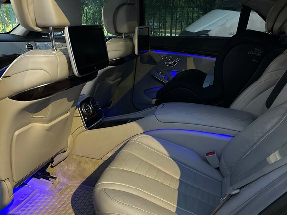 2015 Mercedes-Benz S-Класс 500 Long VI (W222, C217), чёрный, 2700000 рублей - вид 23