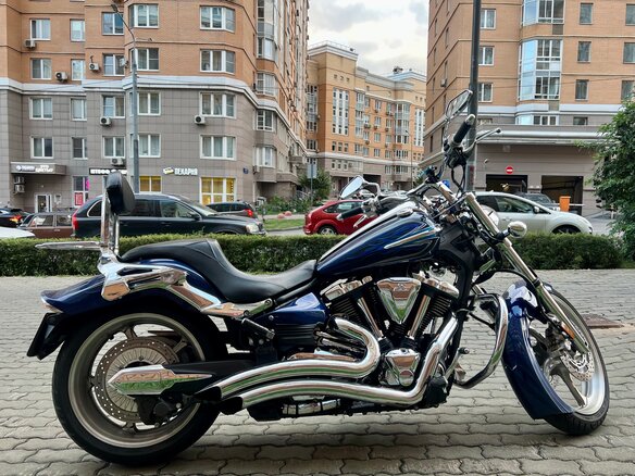2010 Yamaha XV 1900, синий, 1150000 рублей