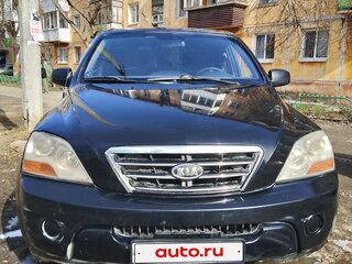 2008 Kia Sorento I Рестайлинг, чёрный, 677000 рублей, вид 1