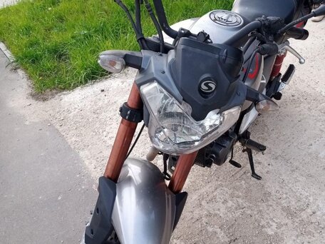 2011 Stels Flame 200, серебристый, 300000 рублей, вид 1