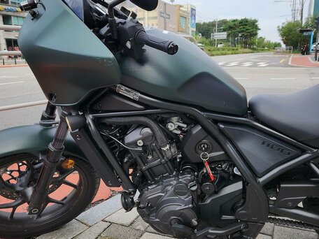 2024 Honda CMX 1100 Rebel, зелёный, 1300000 рублей, вид 3