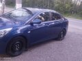 2015 Hyundai Solaris I Рестайлинг, синий, 900000 рублей - вид 4