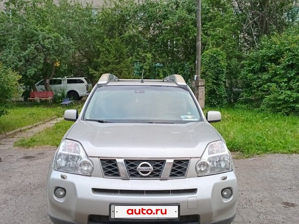 2007 Nissan X-Trail II, серебристый, 858000 рублей