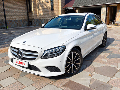 2019 Mercedes-Benz C-Класс 200 IV (W205) Рестайлинг, белый, 2999000 рублей, вид 1