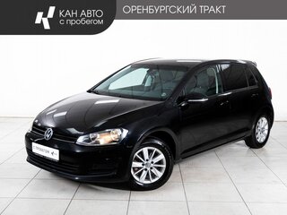 2013 Volkswagen Golf VII, чёрный, 850000 рублей, вид 1