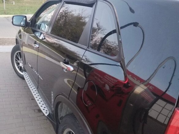 2010 Kia Sorento II, чёрный - вид 4