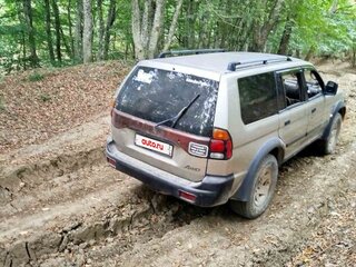 2001 Mitsubishi Montero Sport I, серый, 650000 рублей, вид 4