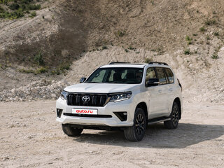 2021 Toyota Land Cruiser Prado 150 Series Рестайлинг 3, белый, 8500000 рублей, вид 2