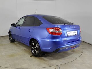 2019 Lada (ВАЗ) Granta I Рестайлинг, синий, 665000 рублей, вид 5