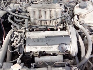 1993 Mitsubishi Galant VII, серебристый, 89000 рублей, вид 4
