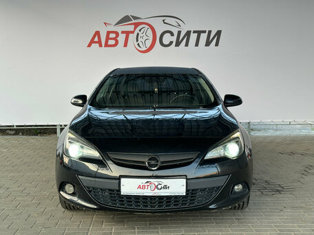 2011 Opel Astra GTC J Рестайлинг, чёрный, 690000 рублей, вид 2