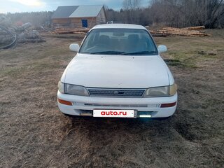 1994 Toyota Corolla VII (E100), белый, 240000 рублей, вид 1