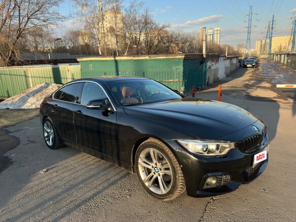 2015 BMW 4 серии Gran Coupe 428i F32/F33/F36, чёрный, 2100000 рублей - вид 1