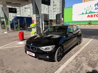 2014 BMW 1 серии 116i II (F20/F21), чёрный, 1450000 рублей, вид 2