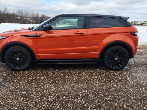2015 Land Rover Range Rover Evoque 9-speed I, оранжевый, 1750000 рублей - вид 1