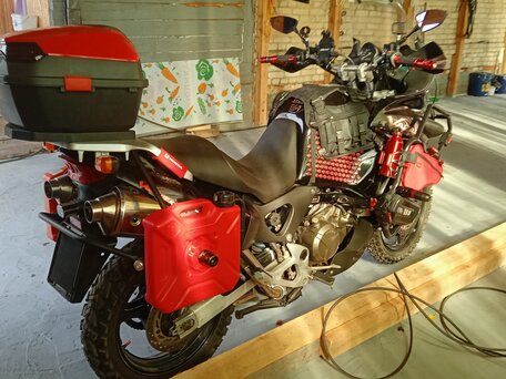 1999 Honda XL1000V Varadero, чёрный, 425000 рублей, вид 4