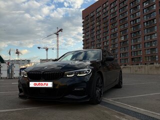 2019 BMW 3 серии 320d xDrive VII (G2x), чёрный, 3550000 рублей, вид 3