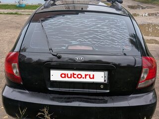 2004 Kia Rio I Рестайлинг, чёрный, 210000 рублей, вид 4