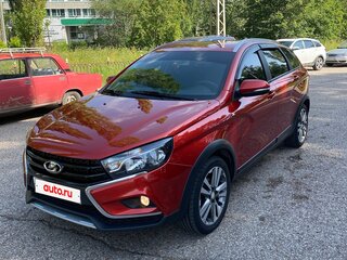 2019 Lada (ВАЗ) Vesta SW Cross I, красный, 1150000 рублей, вид 1