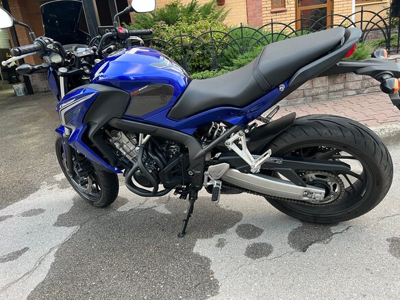 2014 Honda CB 650F, синий, 760000 рублей - вид 8