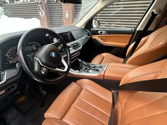 2019 BMW X5 30d IV (G05/G18), чёрный, 5700000 рублей - вид 11
