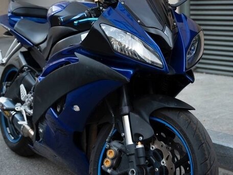 2005 Yamaha FZR600, синий, 650000 рублей, вид 4