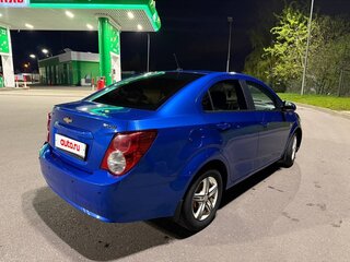 2012 Chevrolet Aveo II, синий, 580000 рублей, вид 2