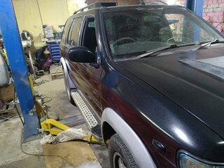 1995 Nissan Terrano R50, фиолетовый, 650000 рублей, вид 5