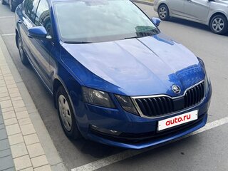 2019 Skoda Octavia III (A7) Рестайлинг, синий, 1450000 рублей, вид 4
