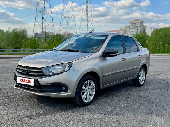 2021 Lada (ВАЗ) Granta I Рестайлинг, серебристый