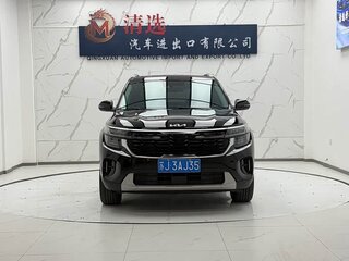 2023 Kia Seltos I Рестайлинг, чёрный, 1519999 рублей, вид 2