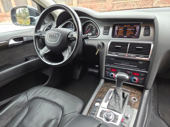 2012 Audi Q7 I (4L) Рестайлинг, чёрный, 2150000 рублей - вид 9