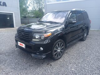 2014 Toyota Land Cruiser 200 Series Рестайлинг 1, чёрный, 3600000 рублей, вид 2