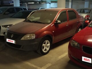 2013 Renault Logan I Рестайлинг, красный, 325000 рублей, вид 2