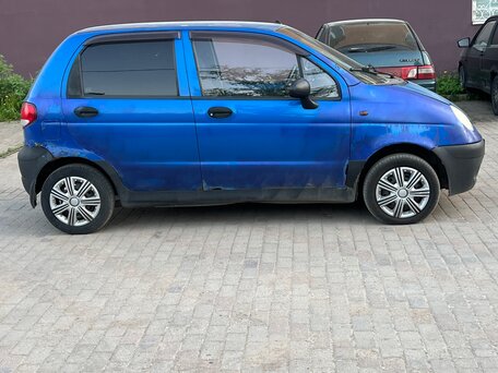 2012 Daewoo Matiz I Рестайлинг, синий, 110000 рублей, вид 4